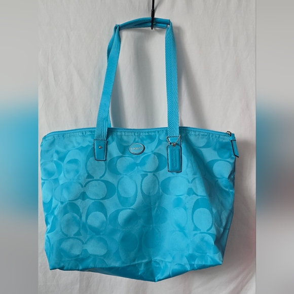 Coach Getaway Signature Nylon Packable Weekender Travel Bag w Original Insert - Picture 16 of 16